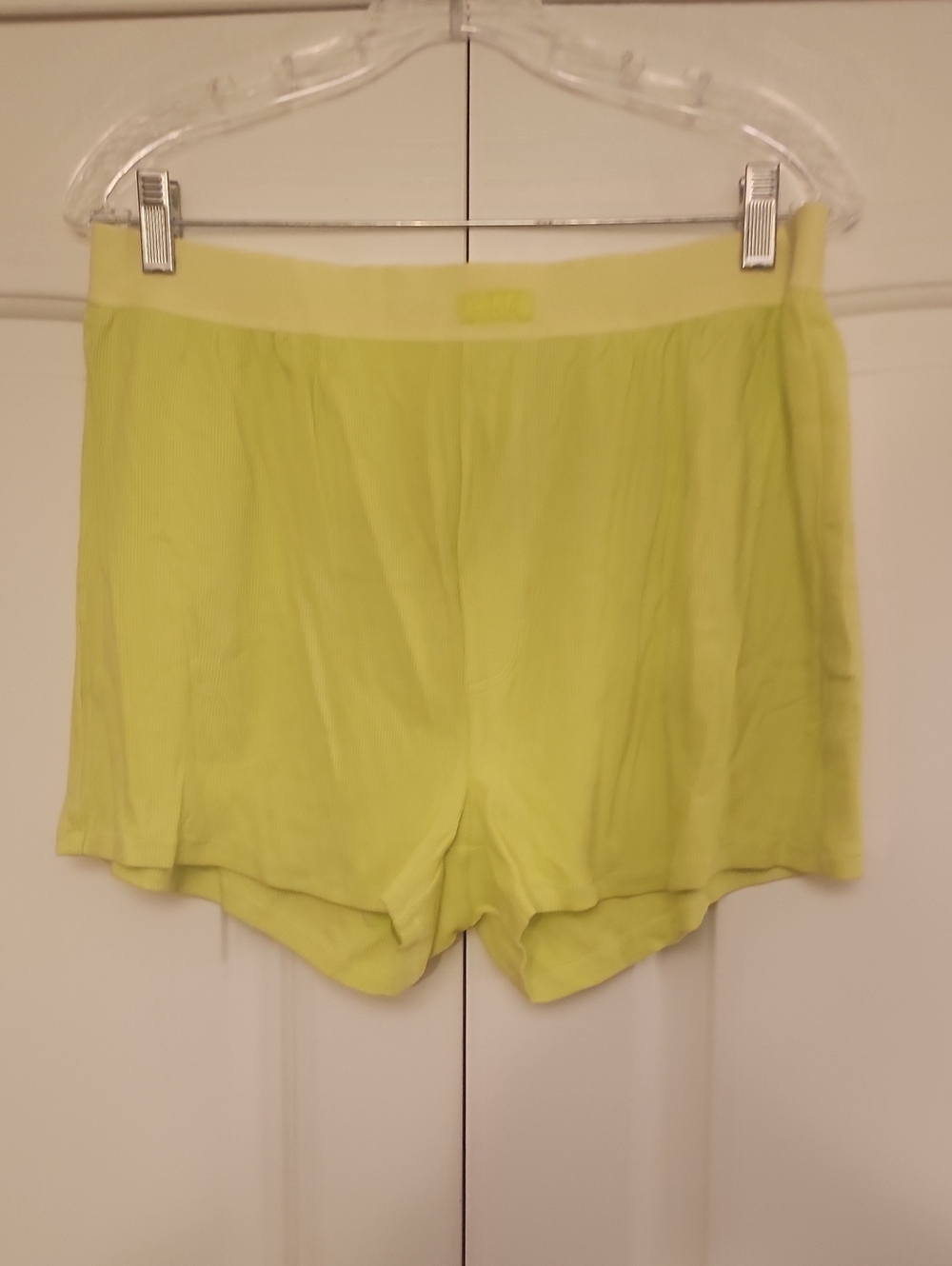 SKIMS Lime Lightweight Sleep Shorts
